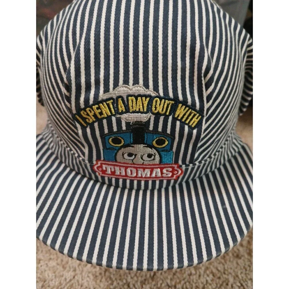 Day Out With Thomas Kids Hat Thomas The Tank‎ Engine Train Conductor Cap EUC